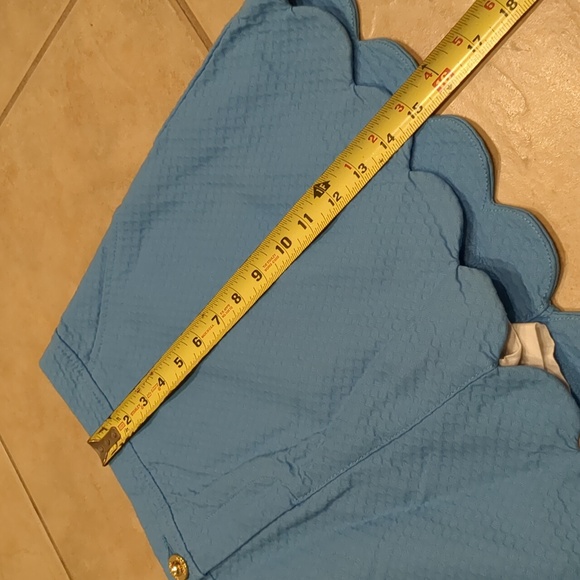 Lilly Pulitzer Zanzibar Blue Colette Skort Size 8 - Picture 4 of 4